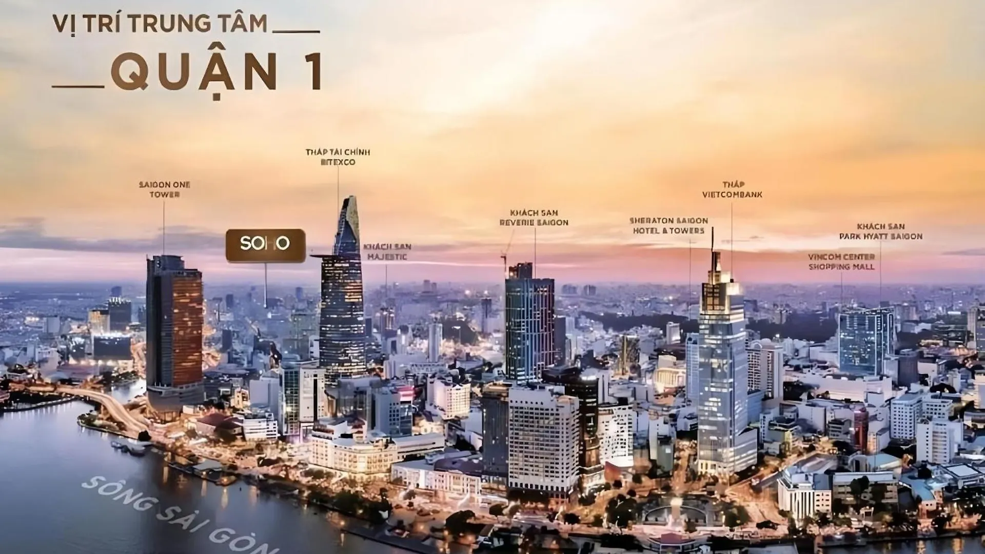 Soho Central Residence - City View - District 1 Ho Chi Minh-staden