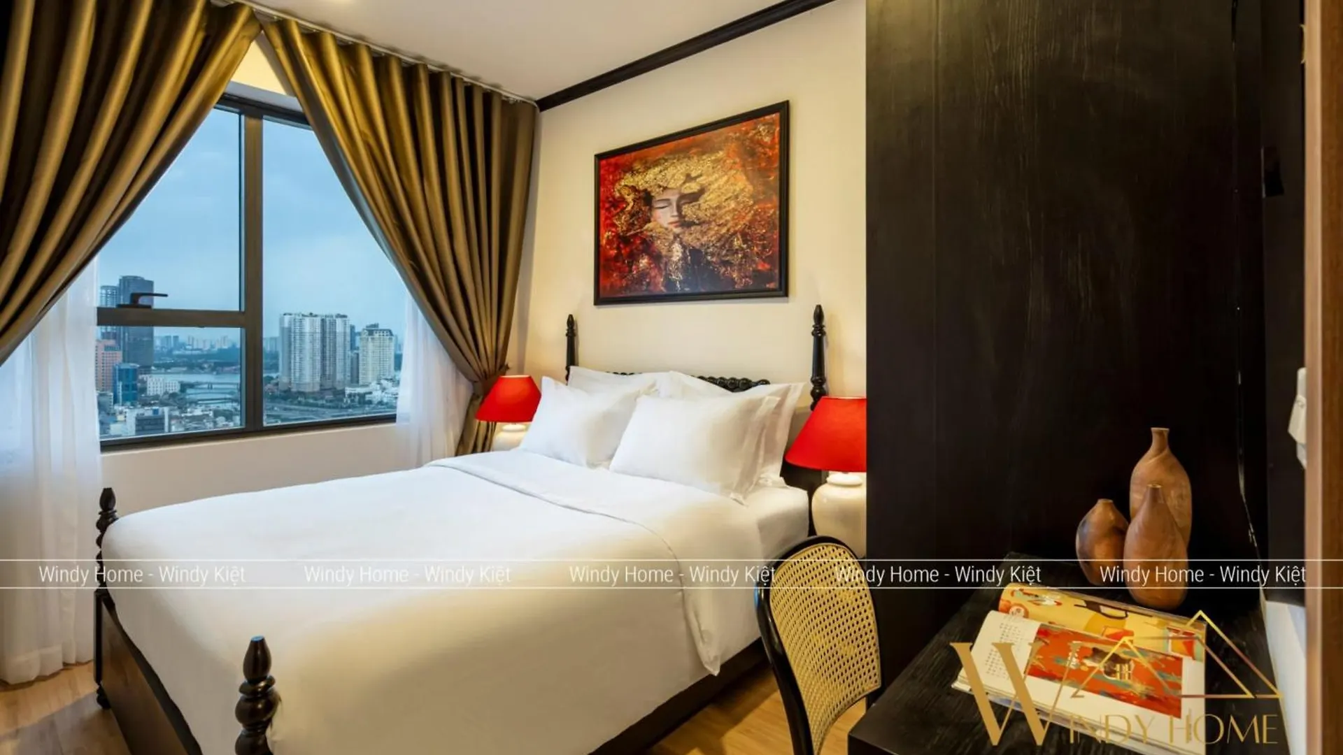Lägenhetshotell Soho Central Residence - City View - District 1 Ho Chi Minh-staden