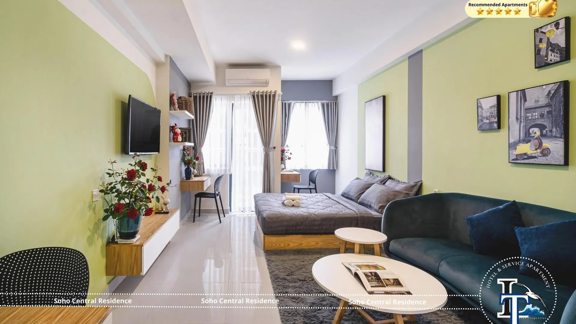 Soho Central Residence - City View - District 1 Ho Chi Minh-staden Vietnam