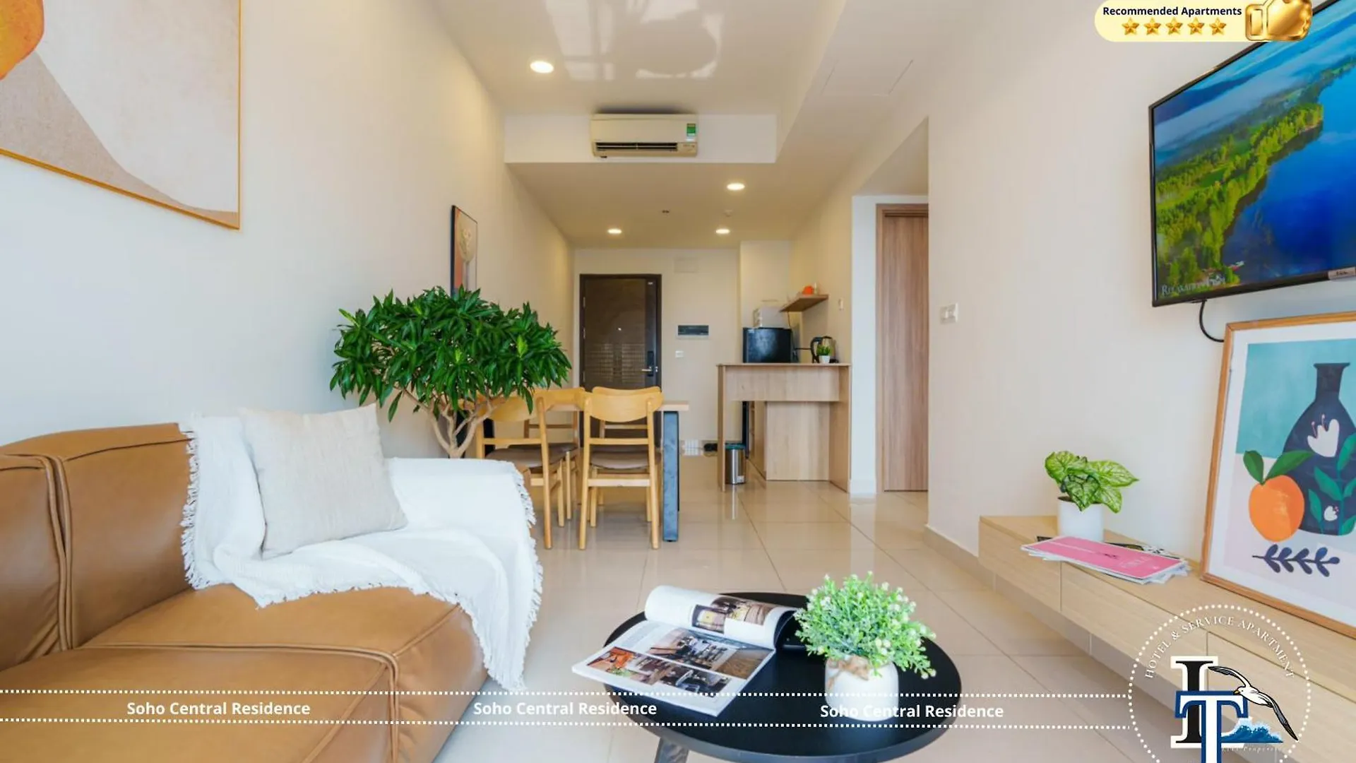 Soho Central Residence - City View - District 1 Ho Chi Minh-staden 5*,  Vietnam