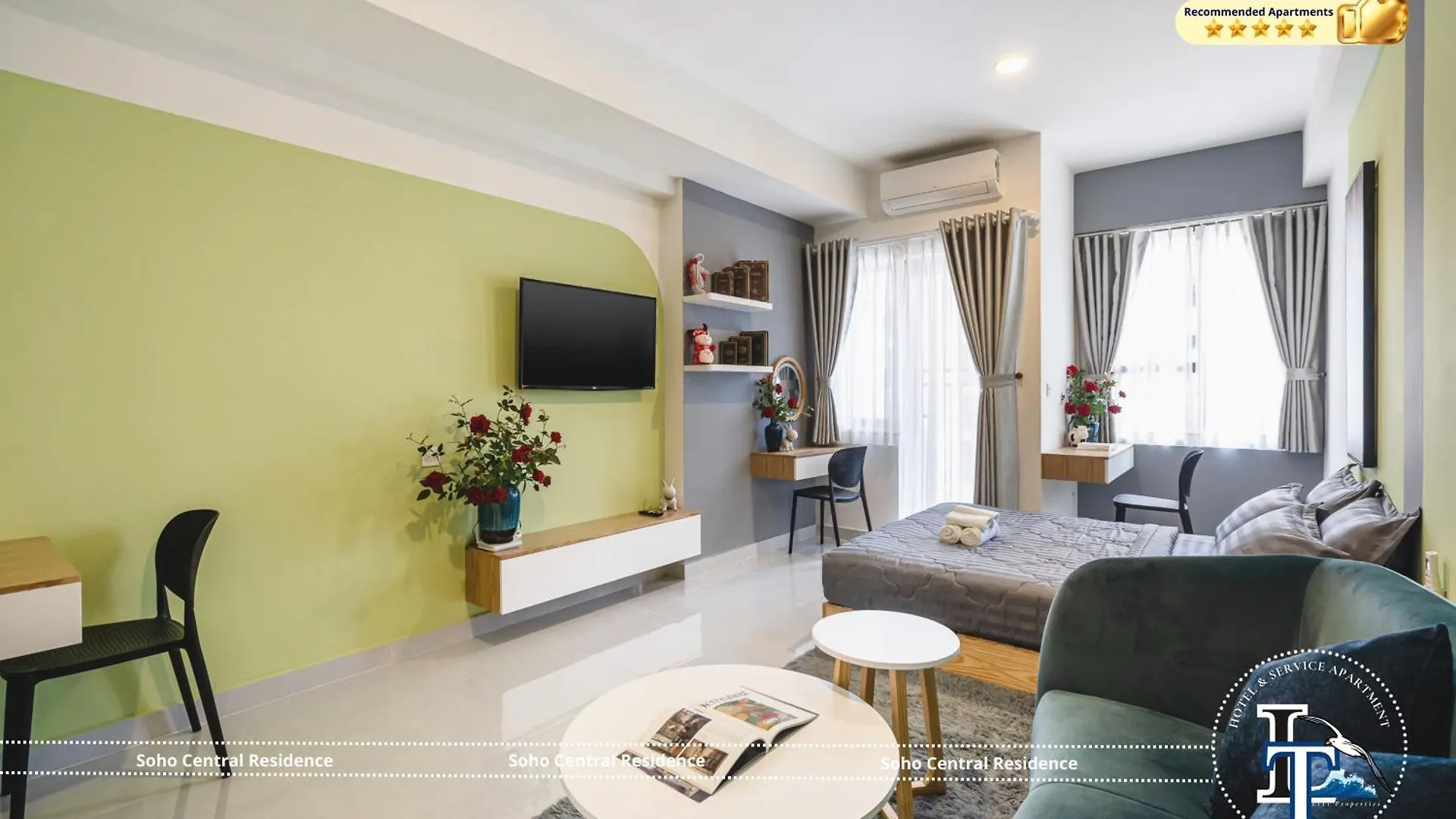Soho Central Residence - City View - District 1 Ho Chi Minh-staden 5*,