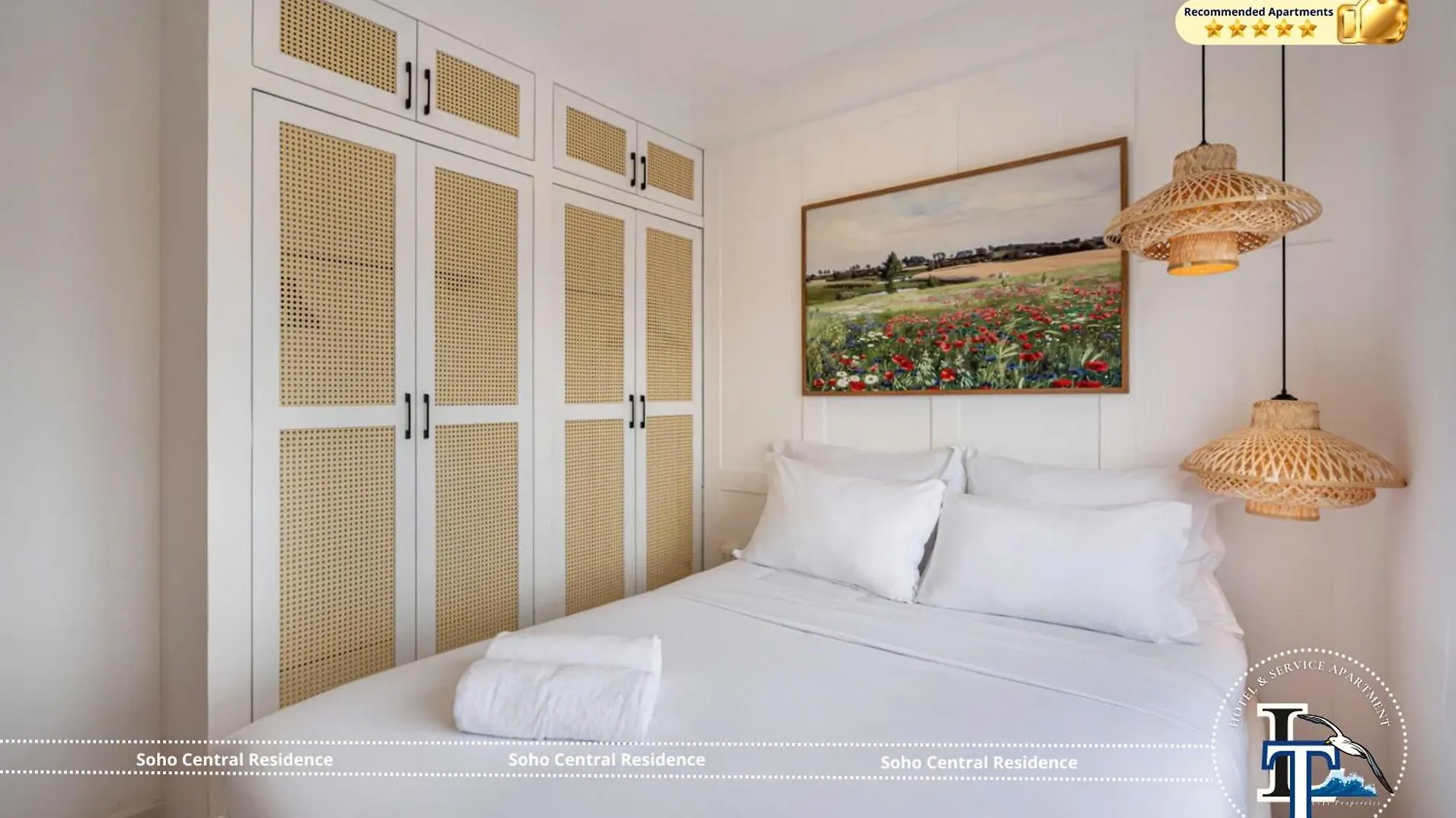 ***** Lägenhetshotell Soho Central Residence - City View - District 1 Ho Chi Minh-staden Vietnam