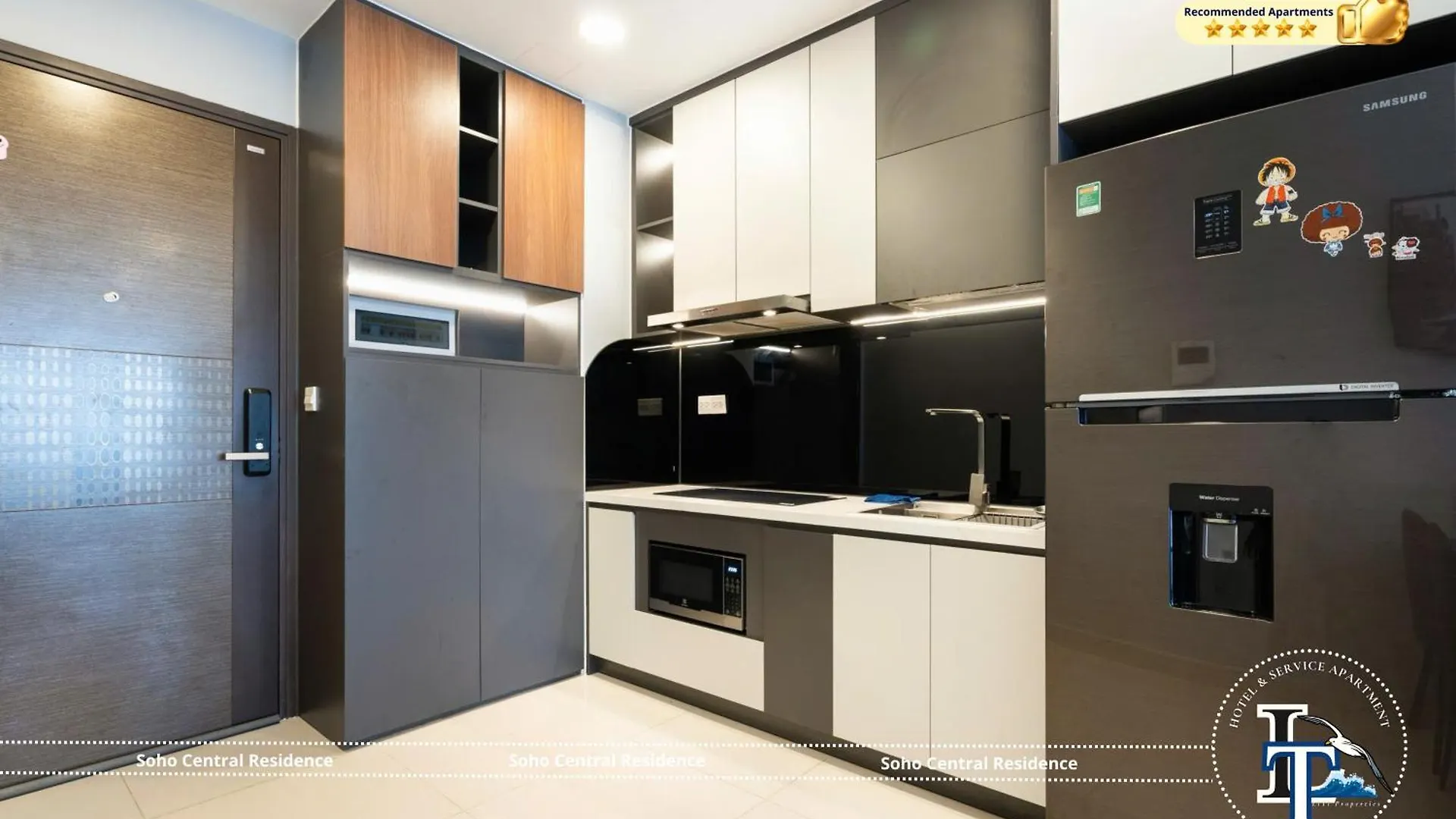 Soho Central Residence - City View - District 1 Ho Chi Minh-staden Lägenhetshotell