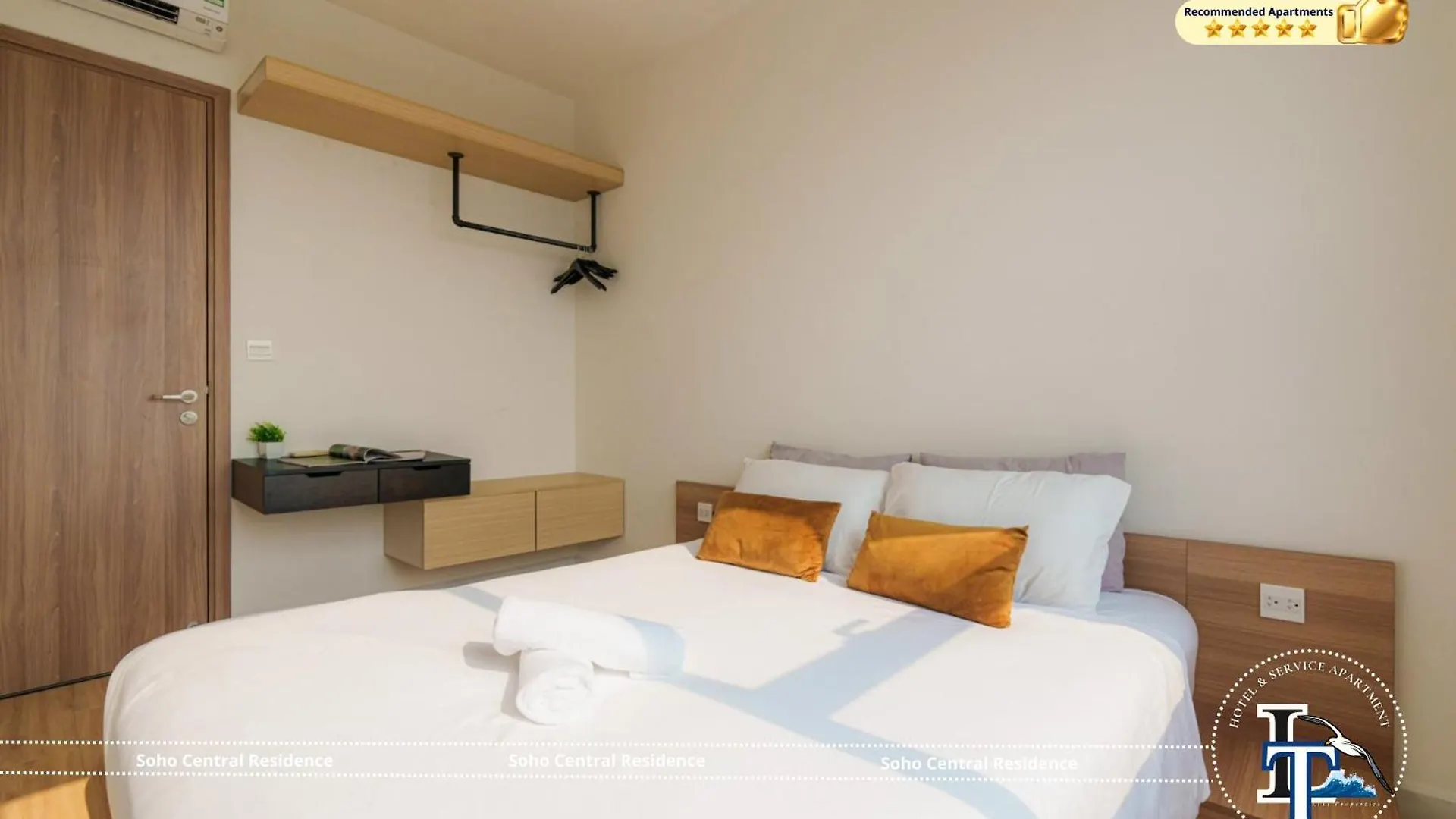 Lägenhetshotell Soho Central Residence - City View - District 1 Ho Chi Minh-staden