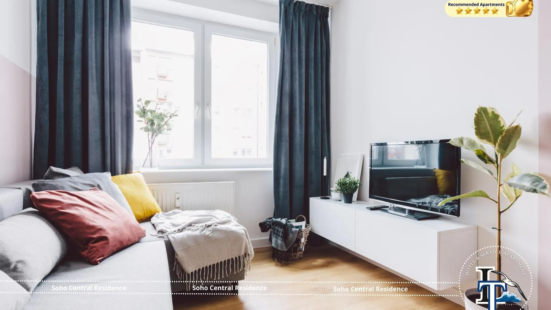 Soho Central Residence - City View - District 1 Ho Chi Minh-staden 5*,  Vietnam