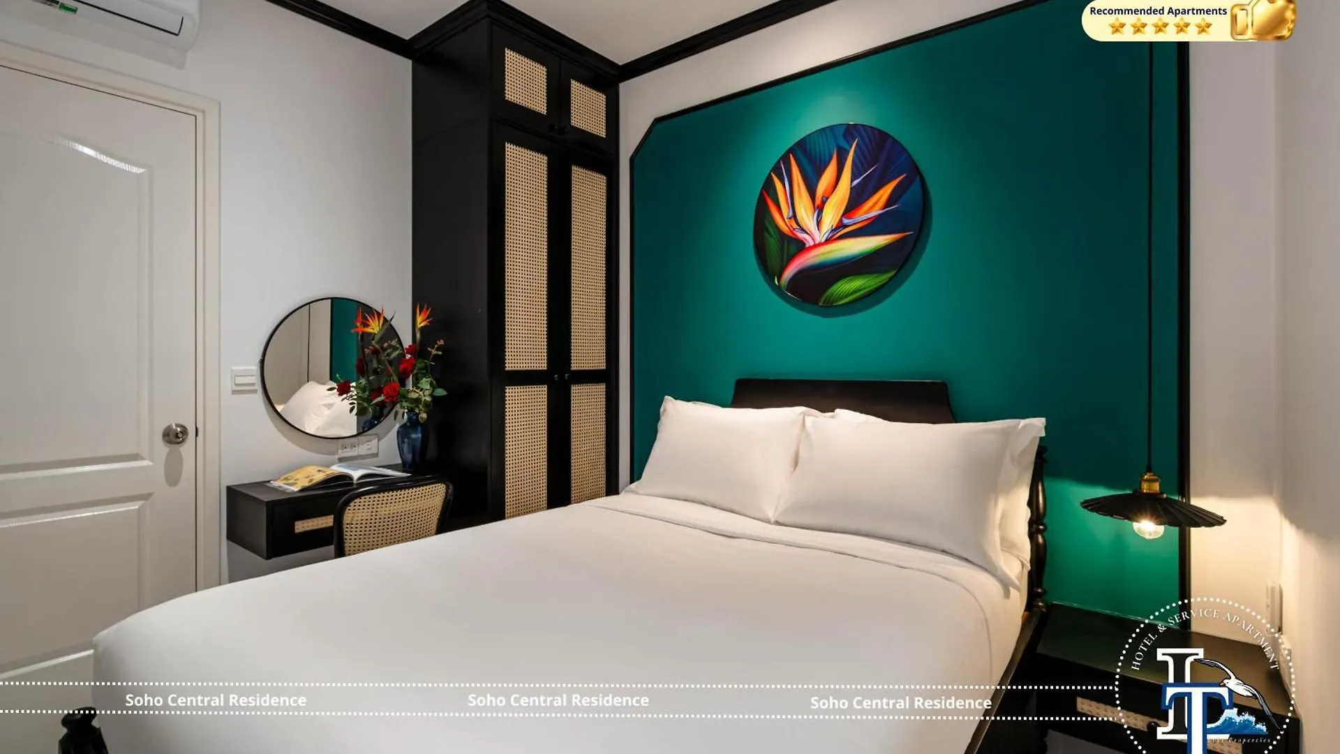 Soho Central Residence - City View - District 1 Ho Chi Minh-staden Lägenhetshotell