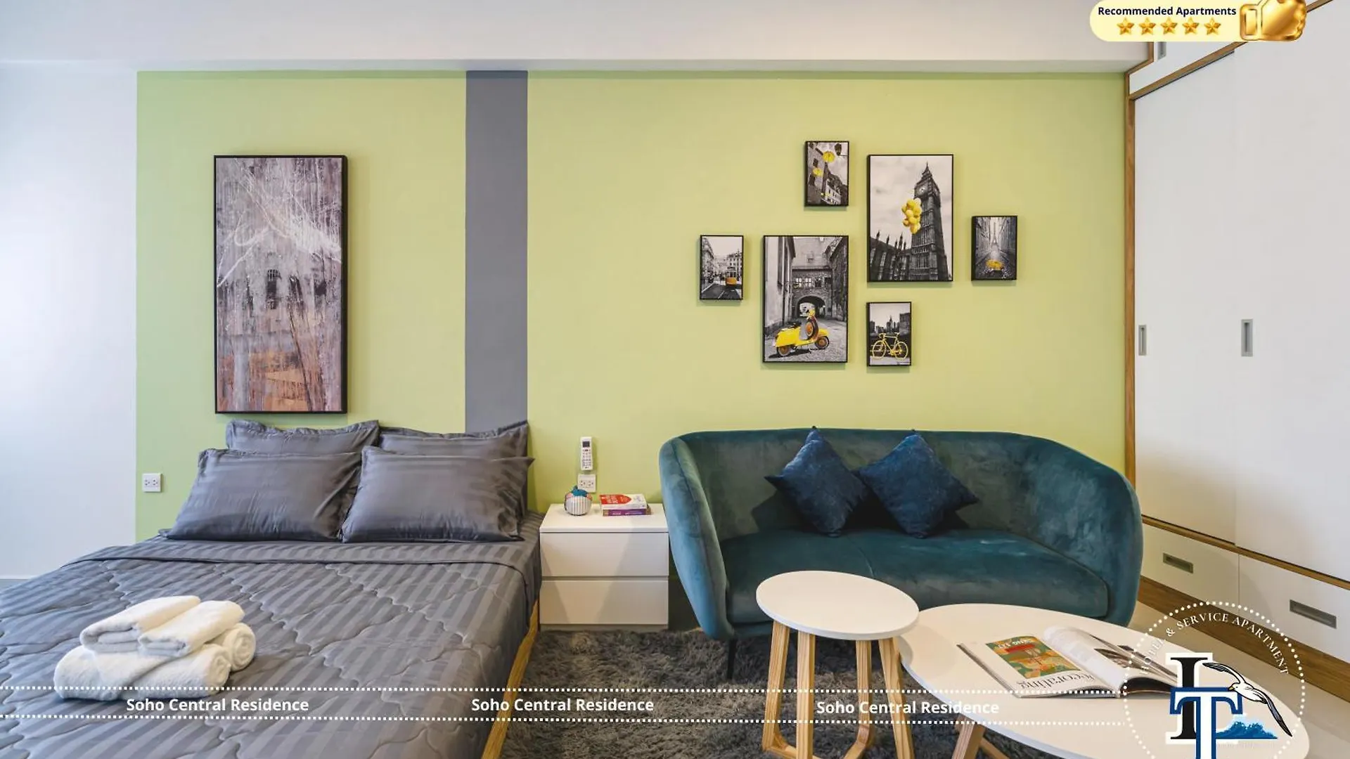Soho Central Residence - City View - District 1 Ho Chi Minh City 5*,  Vietnam