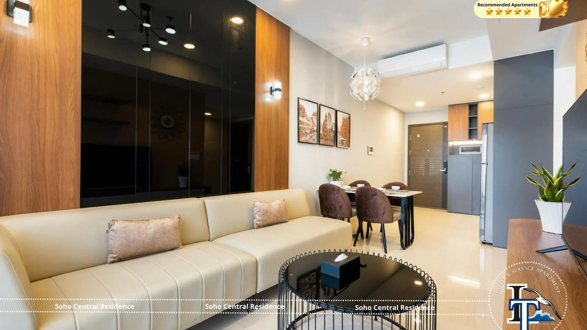 ***** Aparthotel Soho Central Residence - City View - District 1 Ho Chi Minh City Vietnam