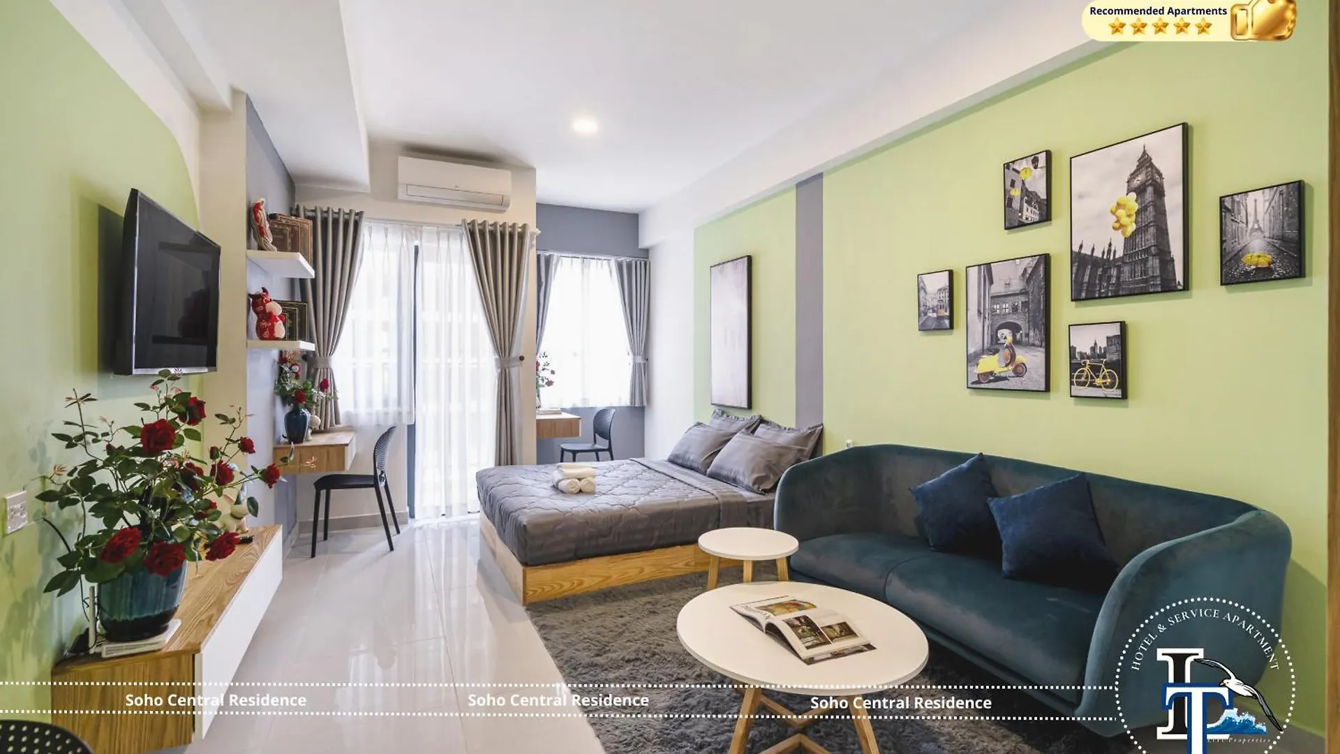 Soho Central Residence - City View - District 1 ホーチミン市